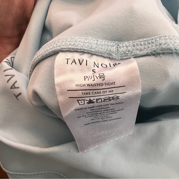 TAVI NOIR high waisted leggings powder blue - Picture 6 of 10